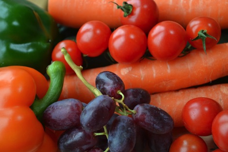 Veganuary fruit and veg